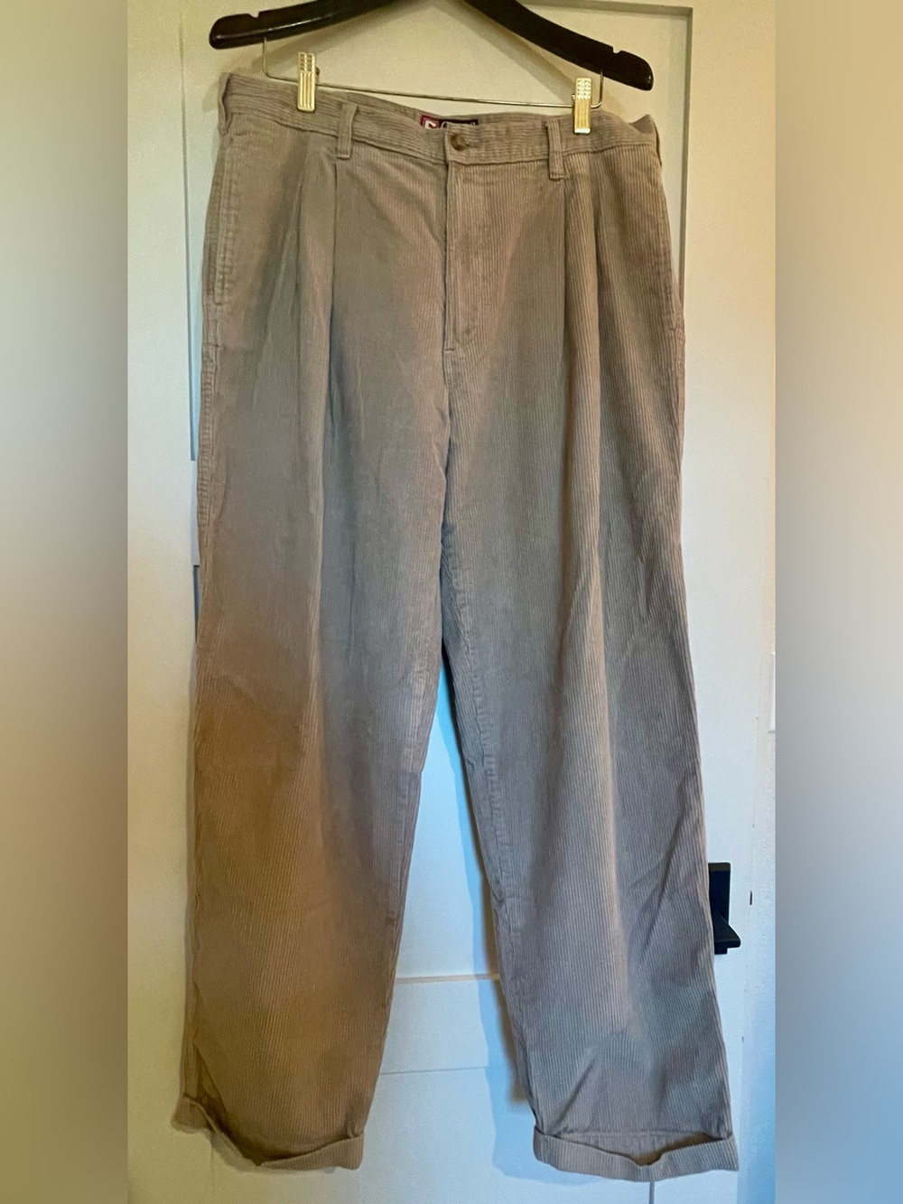 Ralph Lauren Men’s Wide Wale Corduroy Pleated Pants 36x32